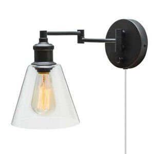 Globe Electric Leclair 1-Light Oil Rubbed Bronze Vintage Wall Sconce New NIB